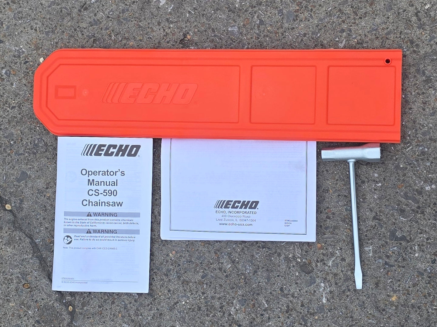 Echo CS-590 Timber Wolf 20" Chainsaw 59.8 cc Engine Accessory picture 