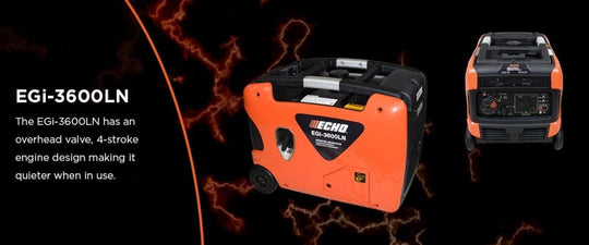 Echo EGi - 3600LN Low Noise Inverter Generator - 3600W 212cc - SLE Equipment - 5
