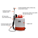 Echo MS-4010BP Backpack Manual Sprayer 4 Gallon 90 PSI, General View. 