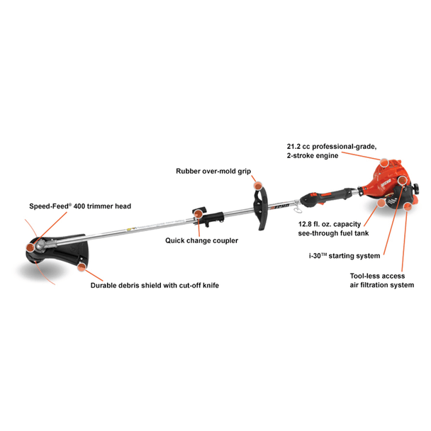 Echo PAS - 225SB Pro Attachment Multi Task Tool Power Head - SLE Equipment - 2