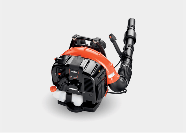Echo PB-760LNT Backpack Leaf Blower 63.3cc 2-Stroke Engine, Back View.