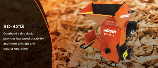 Echo SC - 4213 Gas Chipper Shredder 420cc - SLE Equipment - 3