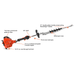 Echo SHC - 225S - 20" Gas Hedge Trimmer 21.2cc Engine - SLE Equipment - 2