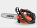 Echo X Series CS-2511T-12 Gas Chainsaw 25cc With 12" Bar, Side View. 