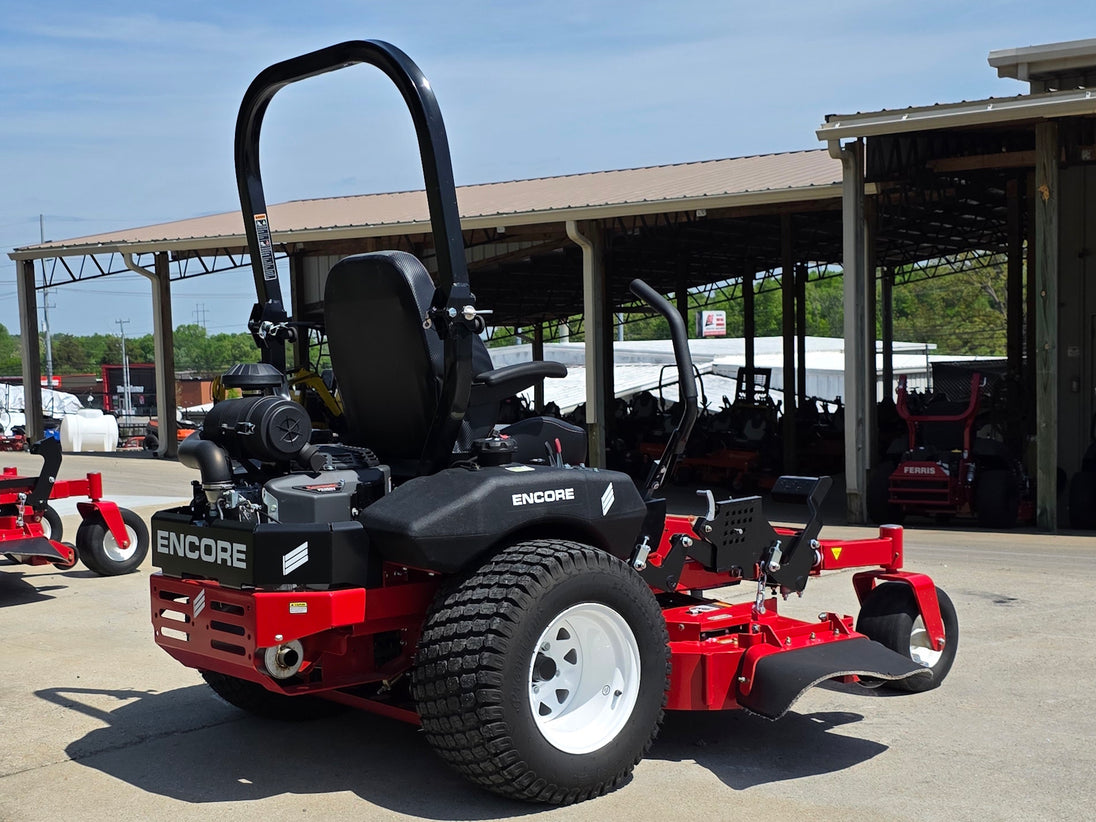 Encore Caliber EC60FX850V5X Zero Turn Mower 60" 27HP KAW Back right-angle picture 