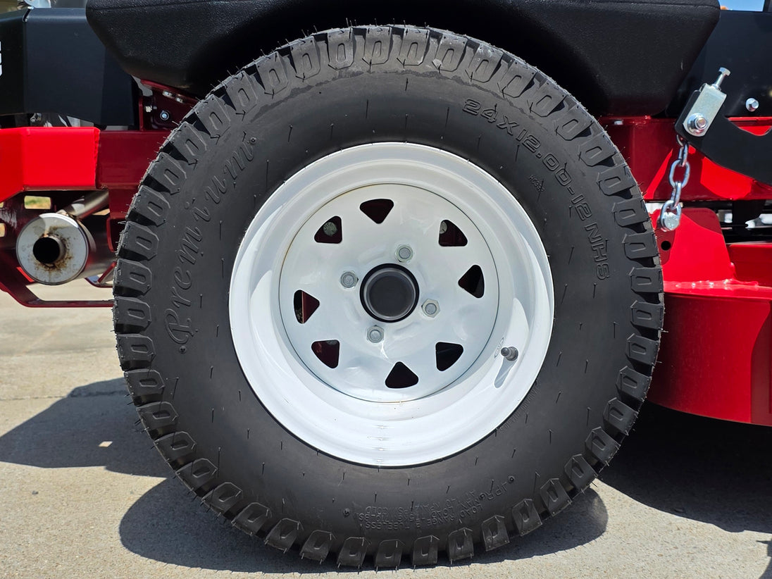 Encore Caliber EC60FX850V5X Zero Turn Mower 60" 27HP KAW Back tire picture 