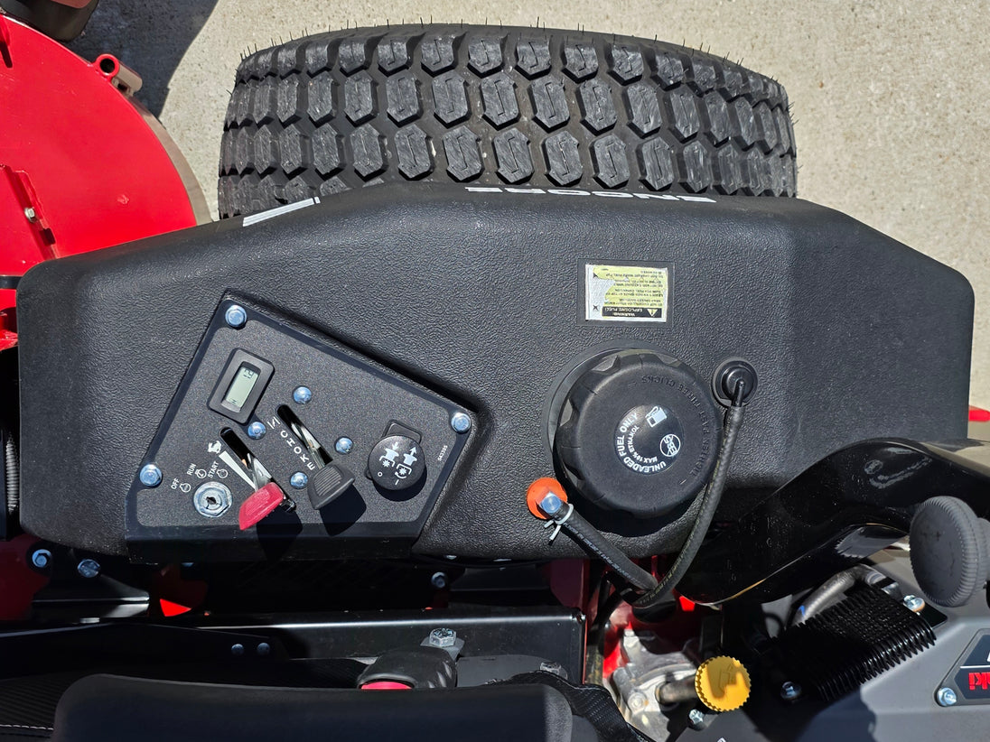 Encore Caliber EC60FX850V5X Zero Turn Mower 60" 27HP KAW Left side fuel tank picture 