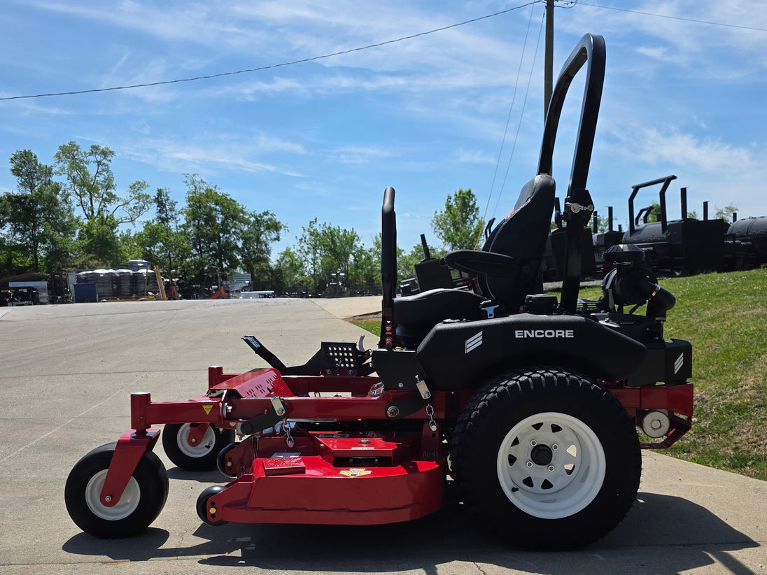 Encore Caliber EC60FX850V5X Zero Turn Mower 60" 27HP KAW Right-side picture 