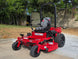 Encore Caliber Electric EC60L26 60" Zero Turn Mower Li-ion Battery LFP 76.8V Front right-angle picture