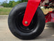 Encore Caliber Electric EC60L26 60" Zero Turn Mower Li-ion Battery LFP 76.8V Front wheel picture 