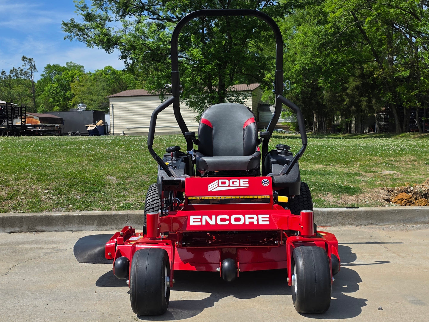 Encore EE52FR691V32 Edge 52" Deck Zero Turn Mower 23HP Kawasaki Front side picture 