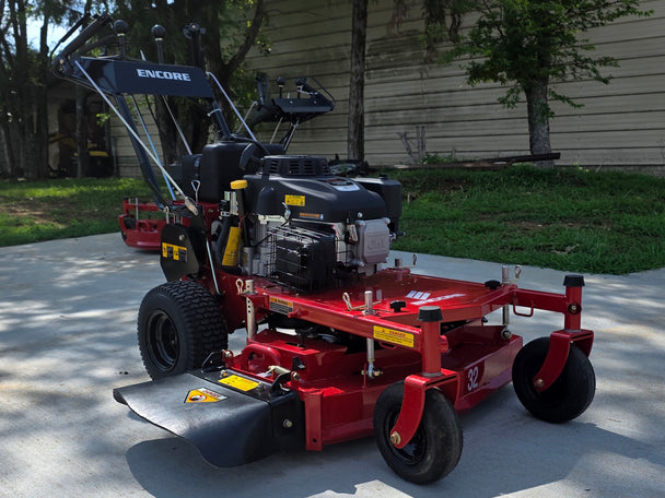 Encore EW32LS12 32" Walk Behind Mower 11.7HP Loncin Front left angle picture 