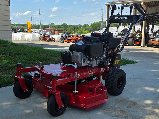 Encore EW32LSE12 32" Commerical Walk Behind Mower 11.7HP Electric Start Front right angle picture 