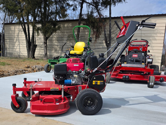 Encore EW32X11HD Commercial Walk Behind Mower 32" 10.5HP Honda Right side view picture 