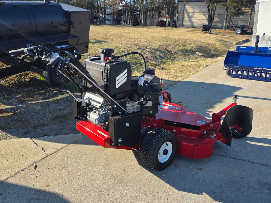 Encore EW48FS481V Belt Drive 48" Walk Behind Mower 14.5HP Kawasaki back right view picture 