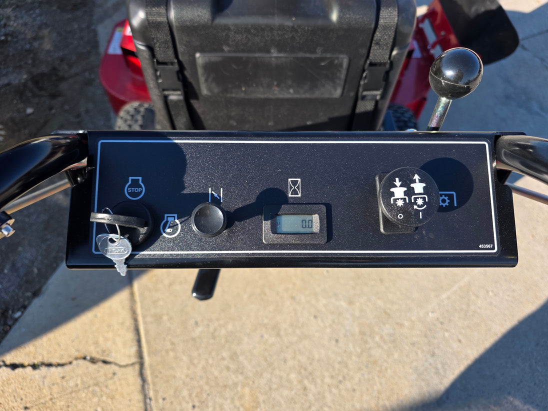 Encore EW48FS481V Belt Drive 48" Walk Behind Mower 14.5HP Kawasaki control view picture 