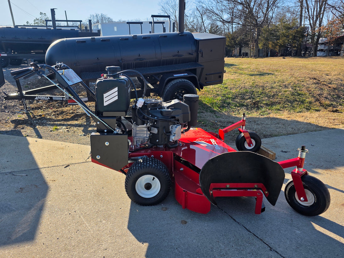 Encore EW48FS481V Belt Drive 48" Walk Behind Mower 14.5HP Kawasaki left side view picture 