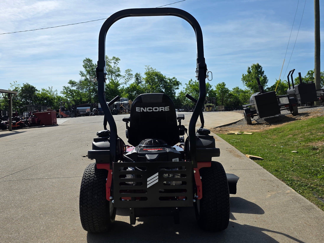 Encore Edge 48" Deck Zero Turn Mower 23 HP Kawasaki Back side picture 
