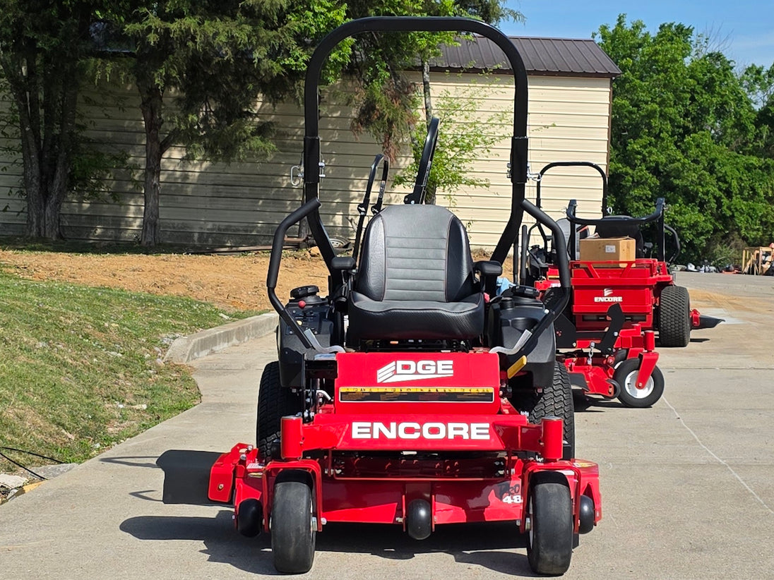 Encore Edge 48" Deck Zero Turn Mower 23 HP Kawasaki Front side picture 