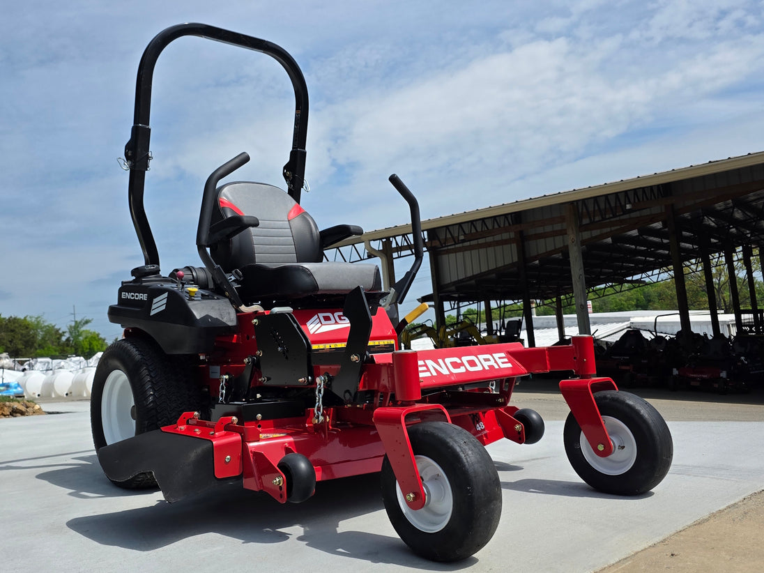 Encore Edge EE48X24LS32 48” Zero Turn Mower 24HP Front left angle picture 