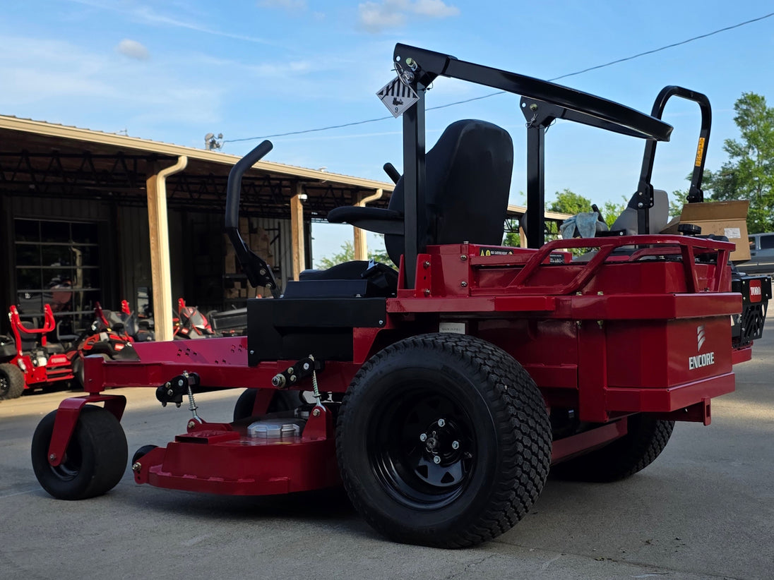 Encore Edge Electric EE52L16 Zero Turn Mower 52" Li-ion Battery LFP 76.8V Back right angle picture 