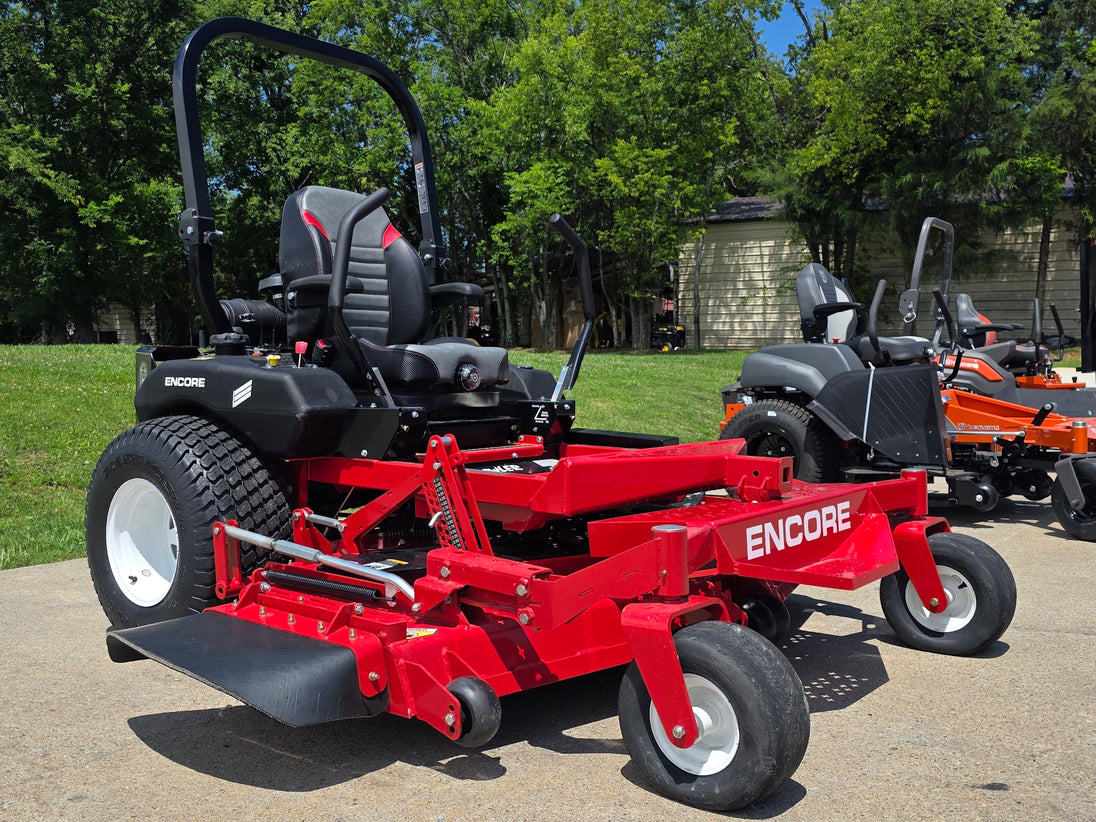 Encore Prowler EP72BSV37EV5 72" Commercial Zero Turn Mower 37HP Briggs EFI Front left angle picture 