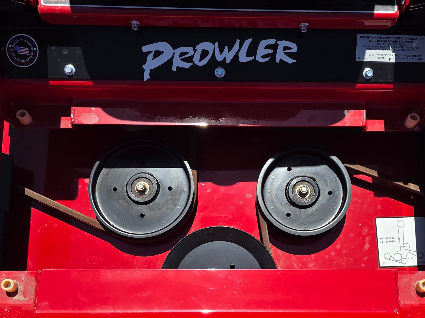 Encore Prowler EP72BSV37EV5 72" Commercial Zero Turn Mower 37HP Briggs EFI Spindle picture 