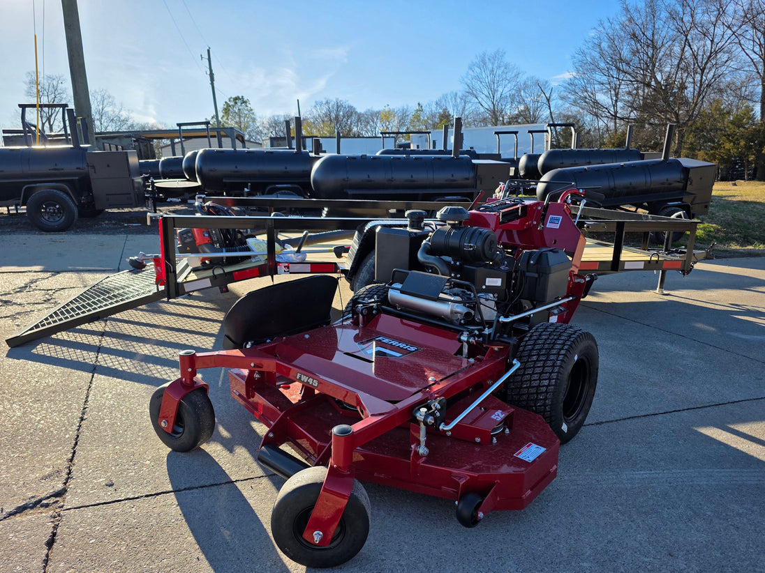 Ferris 5901891 FW45 52" Walk Behind Mower Util Trailer Handhelds Bundle front mower view picture 