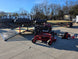 Ferris 5901891 FW45 52" Walk Behind Mower Util Trailer Handhelds Bundle front picture with ramp down view 