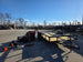 Ferris 5901891 FW45 52" Walk Behind Mower Util Trailer Handhelds Bundle right side view picture with ramp down 
