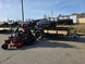 Ferris 5901940 SRSZ1 48" Stand On Mower 5x10 Utility Trailer Package (Instant Rebate Included) right angled view picture 