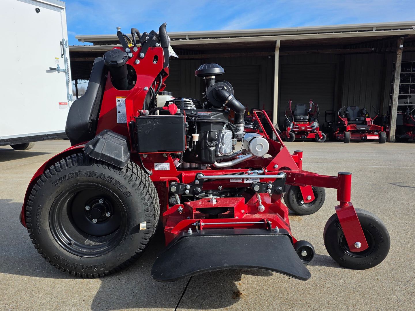 Ferris 5901940 SRSZ1 48" Stand On Mower Handheld Package (Instant Rebate Included) left side view picture 