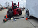 Ferris 5902064 ISX3300 60" Zero Turn Mower Encl Trailer Handhelds Bundle right side hand held view picture 