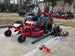 Ferris 5902064 ISX3300 60" Zero Turn Mower Handhelds Bundle (Instant Rebate Included) front right angled view picture 