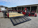 Ferris 5902064 ISX3300 60" Zero Turn Mower Util Trailer Bundle back angled view picture 