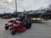 Ferris 5902064 ISX3300 60" Zero Turn Mower Util Trailer Bundle front straight view picture with ramp up 