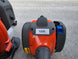 Ferris 5902064 ISX3300 60" Zero Turn Mower Utility Trailer Handheld Bundle front cover trimmer view picture 
