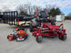Ferris 5902064 ISX3300 60" Zero Turn Mower Utility Trailer Handheld Bundle front hand held view picture