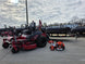 Ferris 5902064 ISX3300 60" Zero Turn Mower Utility Trailer Handheld Bundle front view picture 