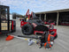 Ferris 5902064 ISX3300 60" Zero Turn Mower Utility Trailer Handheld Bundle side hand held view picture 