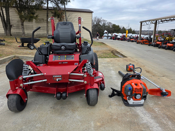 Ferris 5902065 ISX3300 60" Zero Turn Mower Handhelds Bundle (Instant Rebate Included) front view picture 
