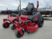 Ferris 5902065 ISX3300 60" Zero Turn Mower Util Trailer Bundle (Instant Rebate Included) front angled view mower