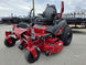 Ferris 5902065 ISX3300 60" Zero Turn Mower Util Trailer Bundle (Instant Rebate Included) front angled view mower