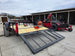 Ferris 5902065 ISX3300 60" Zero Turn Mower Util Trailer Handhelds Bundle (Instant Rebate Included) back left angled view picture 