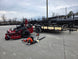 Ferris 5902065 ISX3300 60" Zero Turn Mower Util Trailer Handhelds Bundle (Instant Rebate Included) front right angled view picture 