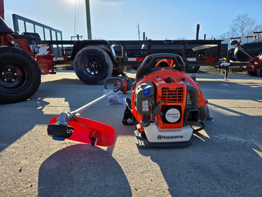 Ferris 5902075 60" ISX800 Zero Turn Mower Util Trailer Handhelds Bundle front hand held view picture 