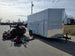 Ferris 5902078 ISX2200 60" Zero Turn Mower Encl Trailer Handhelds Bundle front right side view picture 