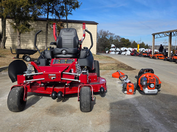 Ferris 5902078 ISX2200 60" Zero Turn Mower Handhelds Bundle (Instant Rebate Included) front view picture 