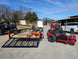 Ferris 5902078 ISX2200 60" Zero Turn Mower Util Trailer Handhelds Bundle back straight view picture