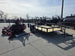 Ferris 5902078 ISX2200 60" Zero Turn Mower Util Trailer Handhelds Bundle right side view picture 